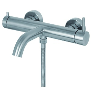 Miscelatore esterno vasca con deviatore