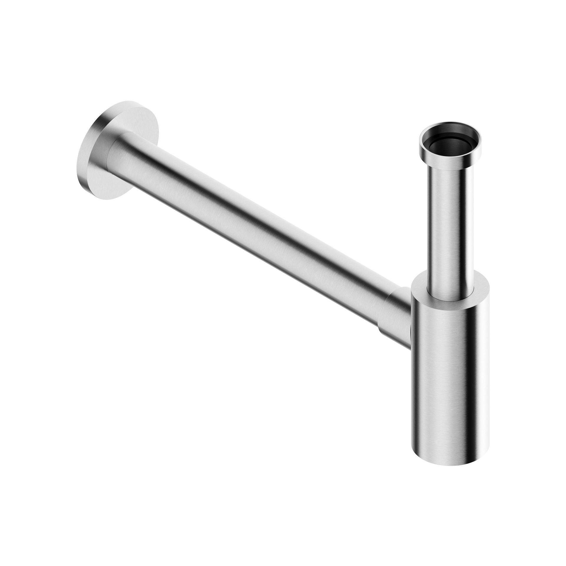 Sifone minimale tondo in acciaio inox 304L T34079S