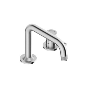Miscelatore lavabo 2 fori Ø34mm in acciaio inox T84114S