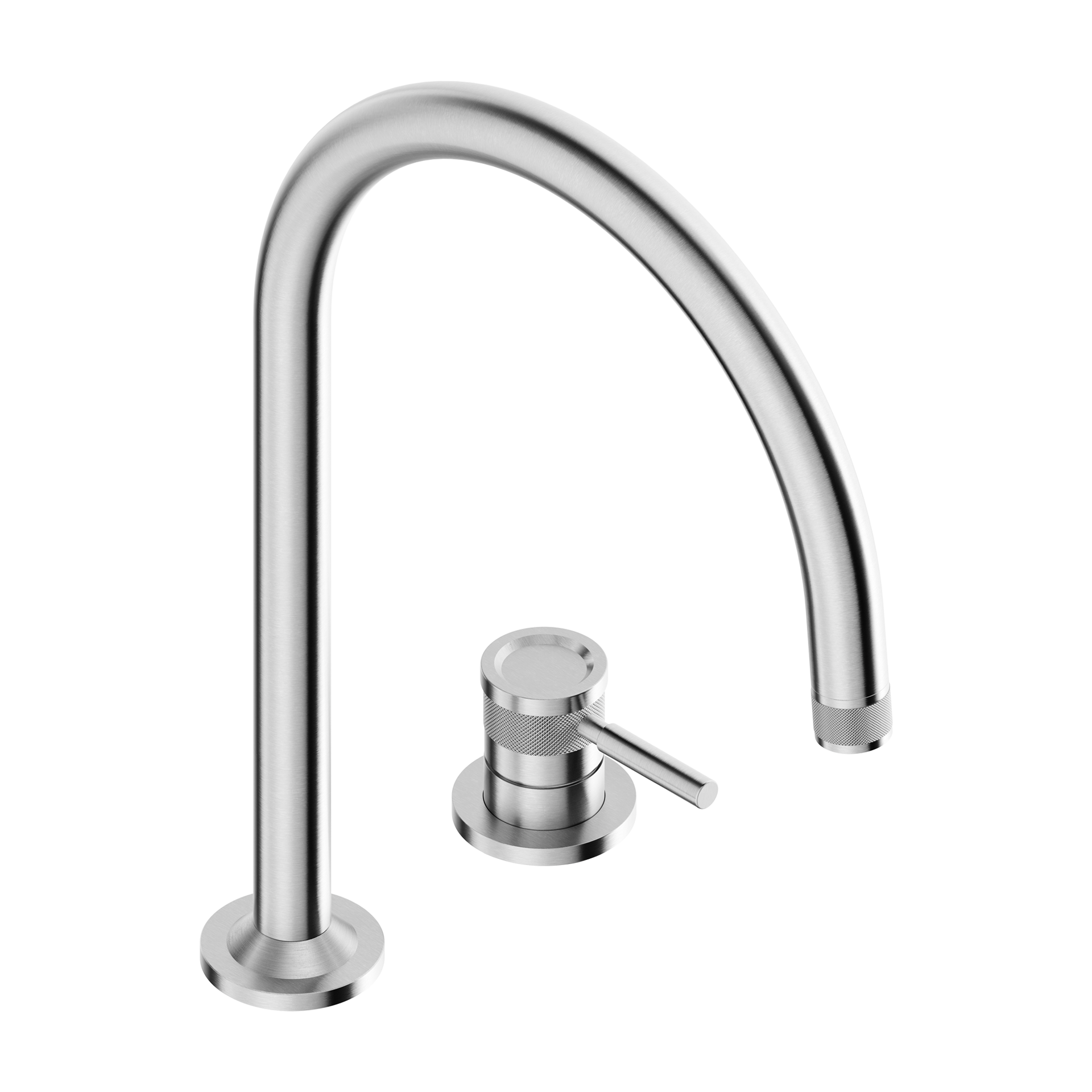 Miscelatore lavabo 2 fori Ø34mm con bocca ad arco T84193S