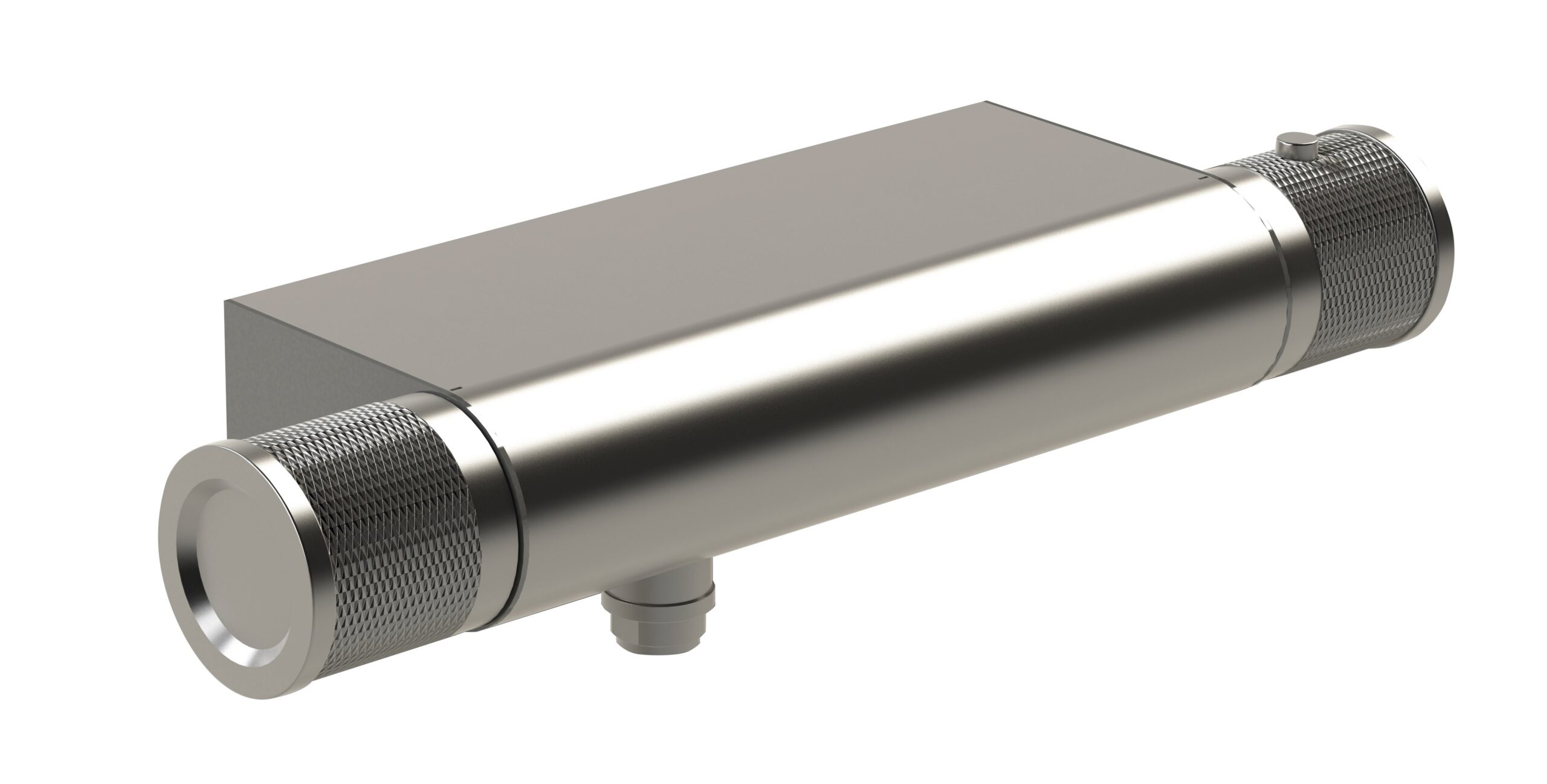Miscelatore termostatico esterno per doccia in acciaio inox 316L