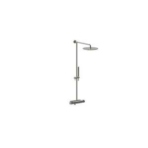 Thermostatic sliding shower column