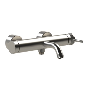 Single lever bath mixer