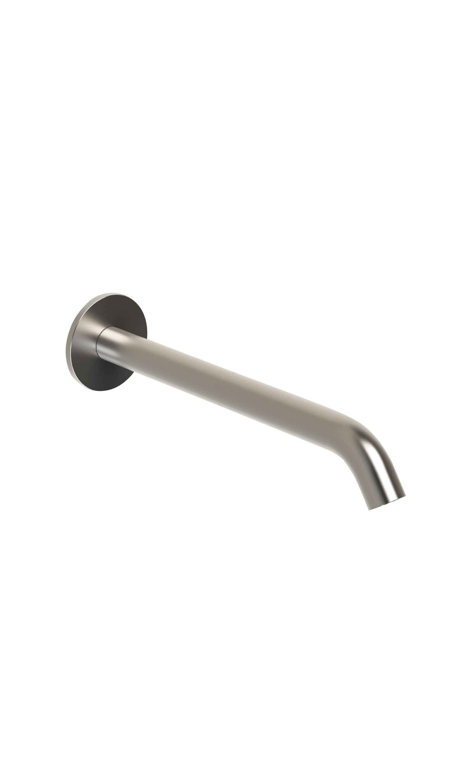 Bocca di erogazione a muro, diametro di 18 mm, lunga 20 cm