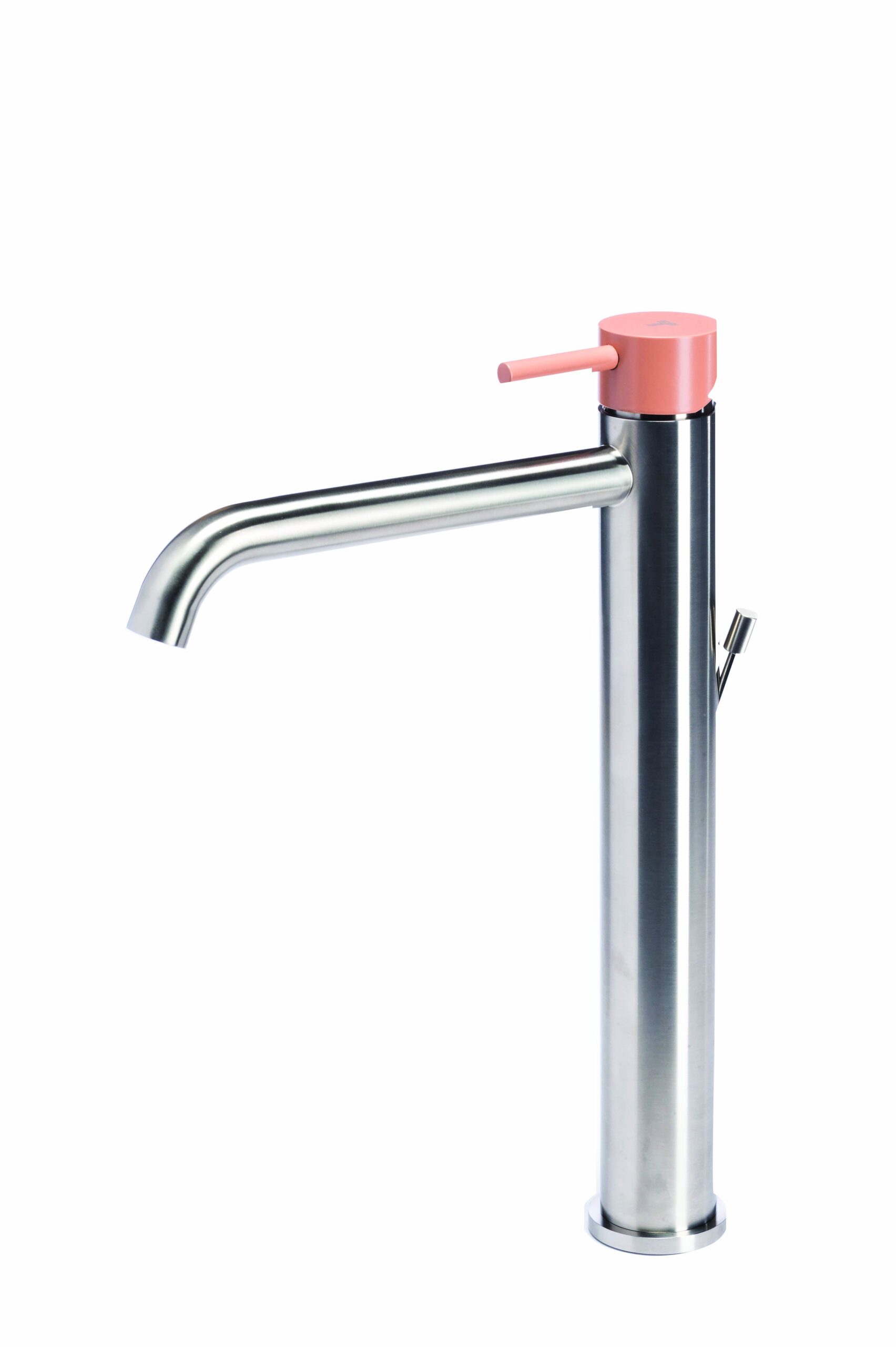 Miscelatore monocomando versione alta per lavabo da appoggio