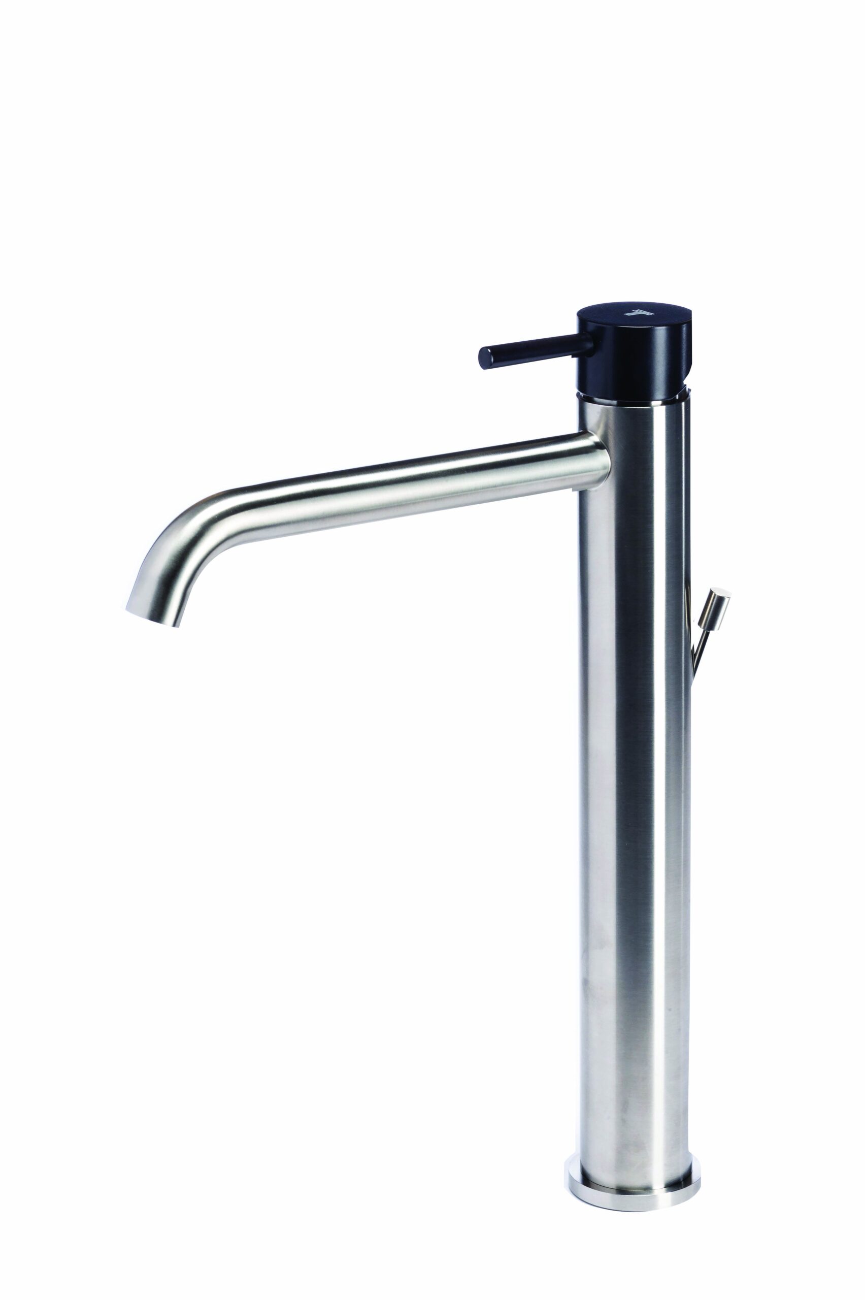 Miscelatore monocomando versione alta per lavabo da appoggio