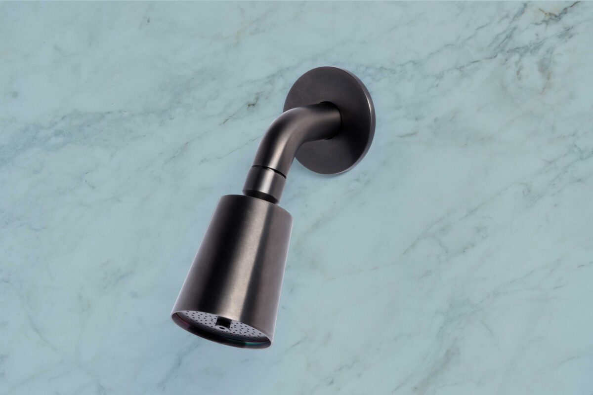 soffione doccia acciaio inox Tubico