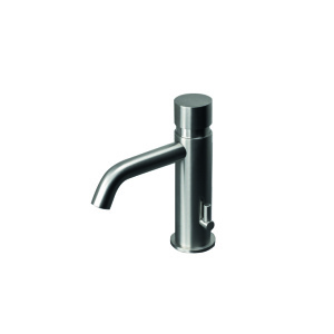 miscelatore per lavabo temporizzato in acciaio inox 316L