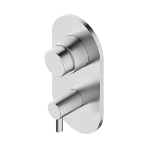 Rubinetto miscelatore temporizzato ad incasso in acciaio inox 304L