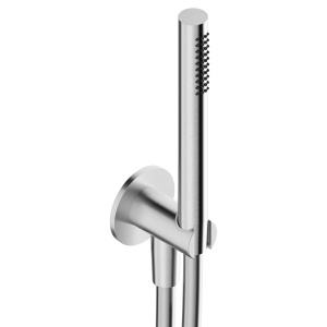 Set WC con presa acqua in acciaio inox 316L satinato T54054S