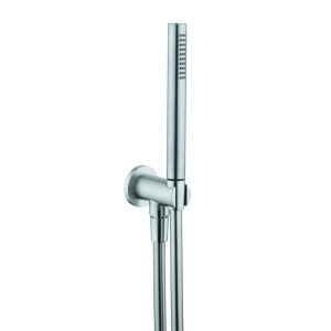 Set doccia in acciaio inox 316L, doccetta
anticalcare con flessibile lunga 1600 mm
