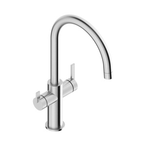 Miscelatore cucina 3 vie in acciaio inox 316L T03109S